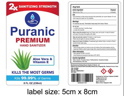 236 mL Label (Hand Sanitizer 236ml)